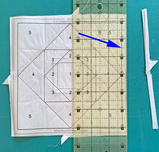 Trimming the Center unit to the perfect size