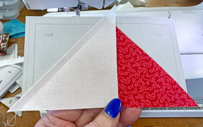 The seam joining the first Sky to the Goose