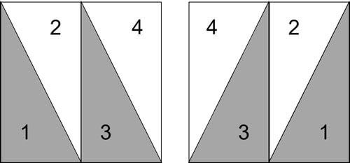 HRTs, mirror-image pairs HRTs, mirror-image pairs