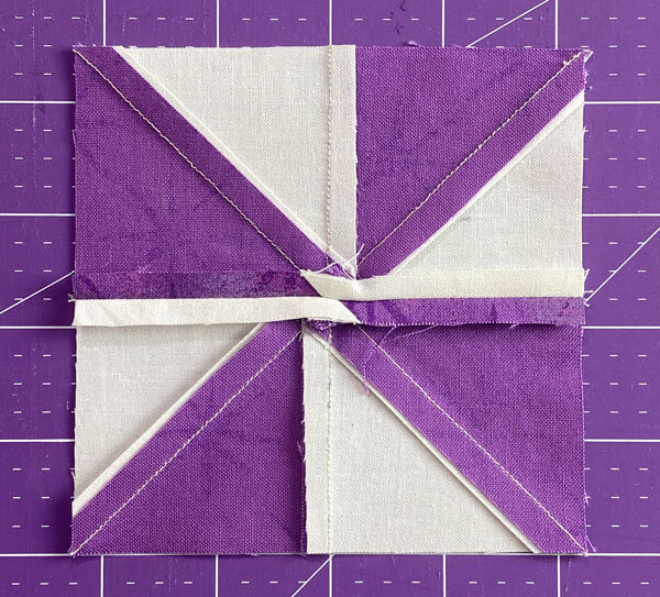 Pinwheel Quilt Block Tutorial 2", 3", 4", 5", and 6" finished blocks