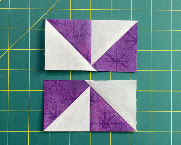 Position the units so the points are in the center Position the units so the points are in the center