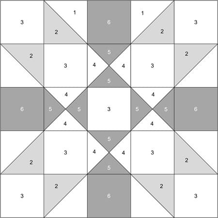 The Providence patchwork design