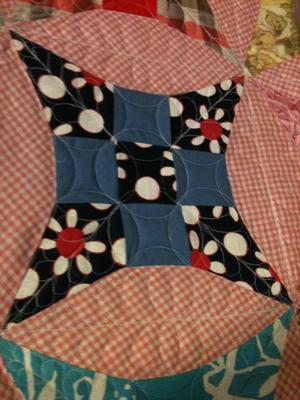 Detail of the quilt block<br /><br />Click on each thumbnail below for a larger image<br /><br />