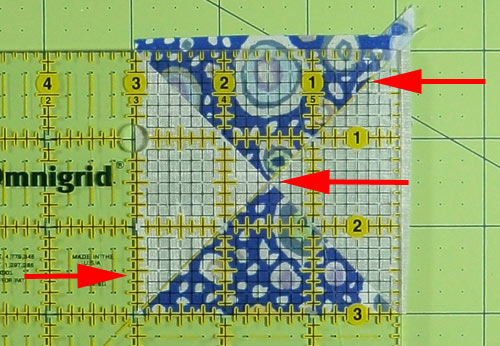 Trim the remaining sides