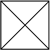 Symbol for a quarter square triangle