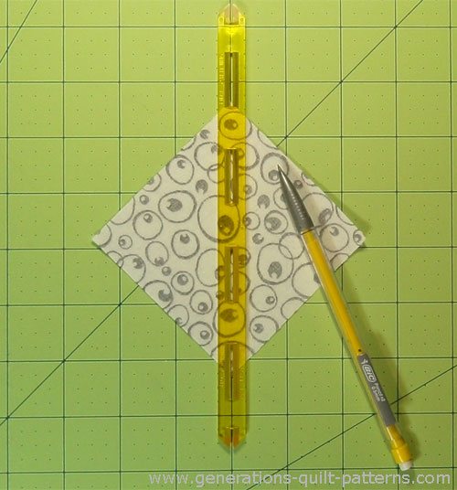 Add-A-Quarter Ruler-12" Yellow Great For Patchwork And Quilting! EQS- AQ12 