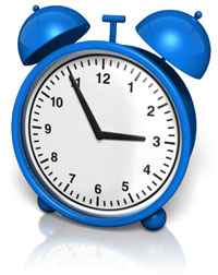 Set a timer to force yourself to get up and move every so often! Set a timer to force yourself to get up and move every so often!