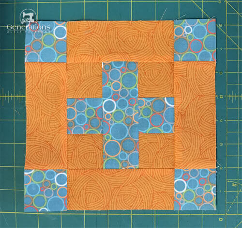 Our Red Cross quilt block is complete!