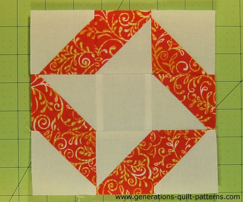 新作グッ Ribbon Quilt Block Pattern in Four Sizes ジャケット・アウター