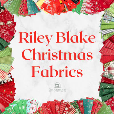 New 2023 Riley Blake Christmas Fabric is here & it's Tree-mendous!