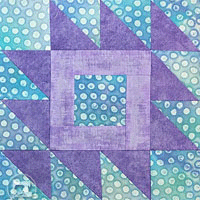 Rocky Mountain Puzzle quilt block tutorial