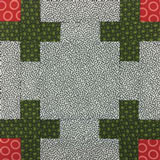 Click for The Rosebud quilt block pattern