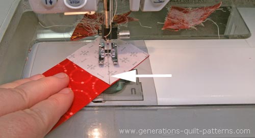 Sew a connector corner