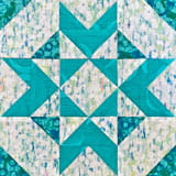 The Salem quilt block tutorial in 4 sizes