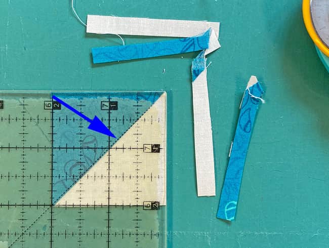 Trimming the 3rd and 4th sides of an HST