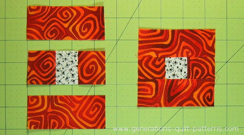 Add a #6 to each side of the #5/#4/#5 patch.