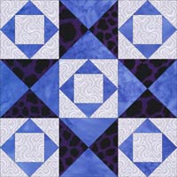 South Carolina Star quilt block