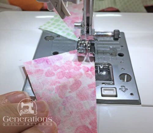 Chain piecing patches Chain piecing patches