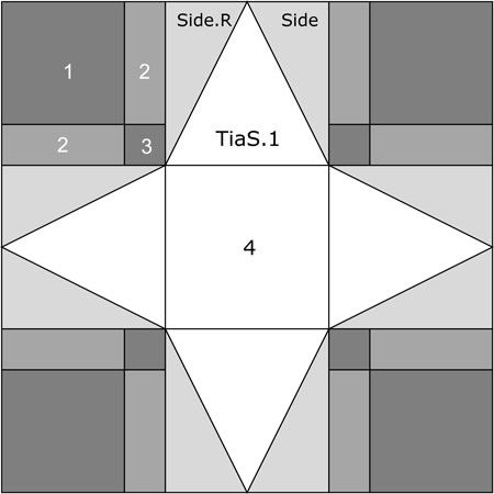The Spring Fancy quilt block design The Spring Fancy quilt block design