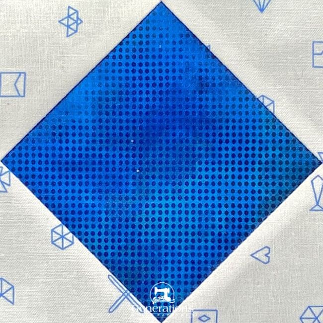 A finished Square in Square quilt block