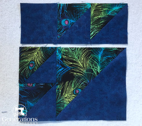 Sewing the main part of the basket together