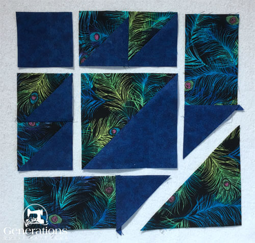 Arrange all the patches