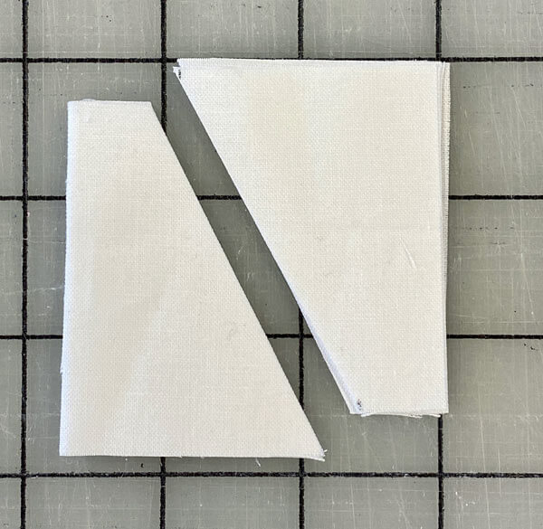 After cutting the Side rectangles in half