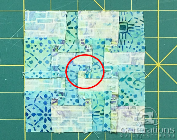 The center SA after twirling The center SA after twirling