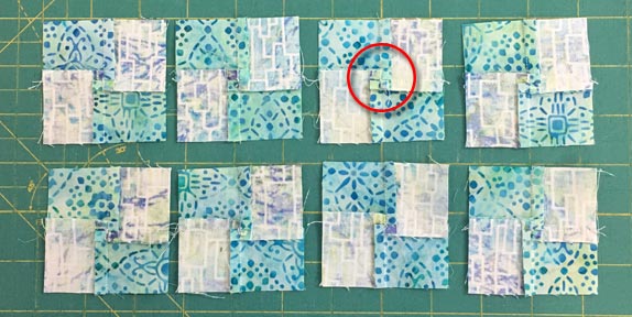 Twirl the SAs in the four patches. Twirl the SAs in the four patches.