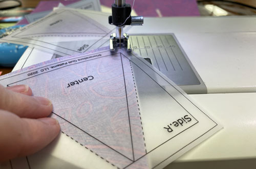 Sew on the solid line Sew on the solid line