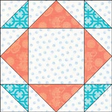 The Cypress quilt block