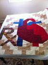 Anatomical Heart Pharmacy Quilt<br><br>Click on each thumbnail below for a larger image<br><br>