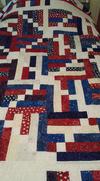 Red, White and Blue Quilt