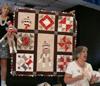 Sock Monkey and Sock Monkey Baby quilt