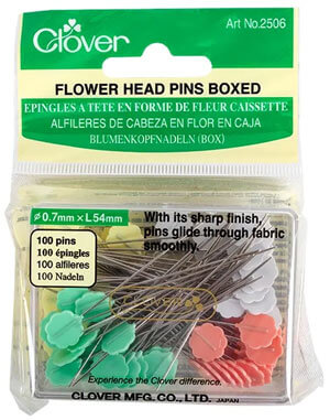 Clover Flower Head pins