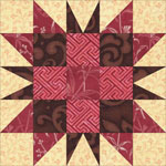 Triangle Puzzle quilt block