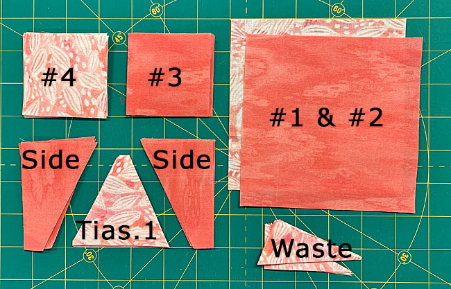 All the patches after cutting and subcutting is complete