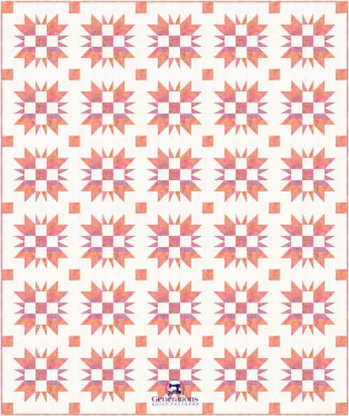 Straight set with solid sashing and cornerstones Straight set with solid sashing and cornerstones