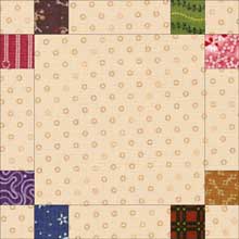 Triple Irish Chain alternate block