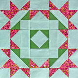 The Tulips quilt block tutorial starts here