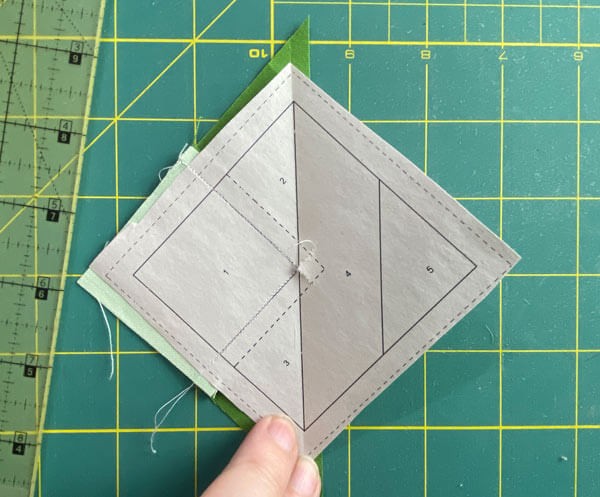 The tear in the pattern should be small The tear in the pattern should be small