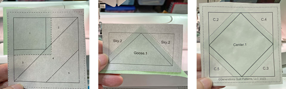 Gluestick the #1 patches for the Brave World, Flying Geese and Square in a Square units Gluestick the #1 patches for the Brave World, Flying Geese and Square in a Square units