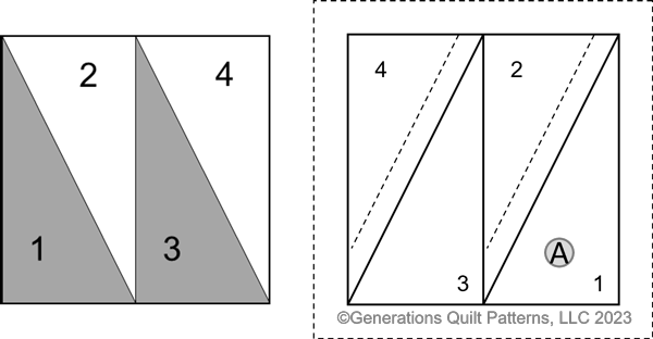 The HRT unit from the fabric and the pattern side...it's a mirror image The HRT unit from the fabric and the pattern side...it's a mirror image