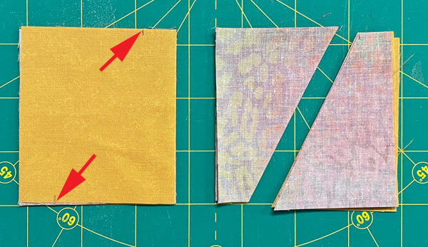 Mark and subcut the #1-#4 rectangles Mark and subcut the #1-#4 rectangles