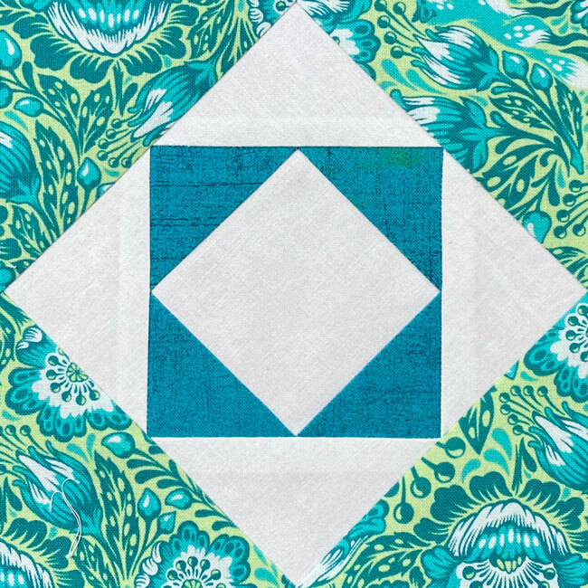 Get your point across with a Twelve Triangles Quilt Block 5 sizes