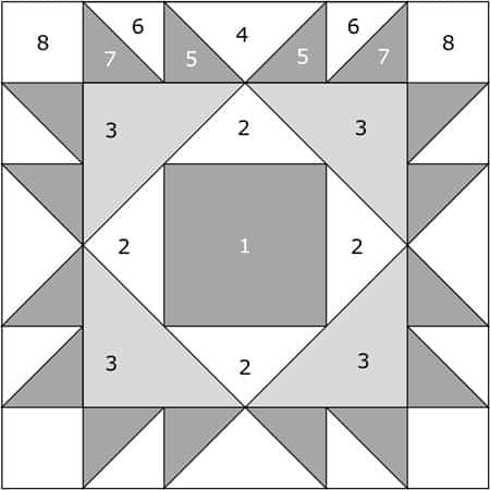 Union Square patchwork design