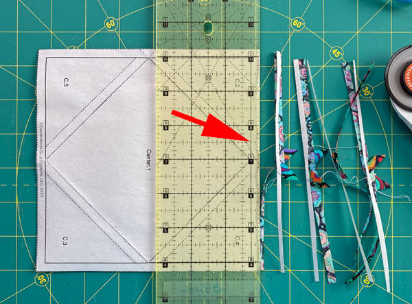 After trimming the fourth and final side After trimming the fourth and final side