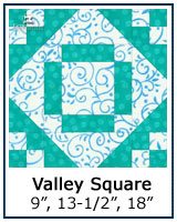 Valley Square quilt block tutorial