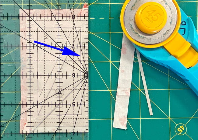 Trim the first side of the HRT-A Trim the first side of the HRT-A