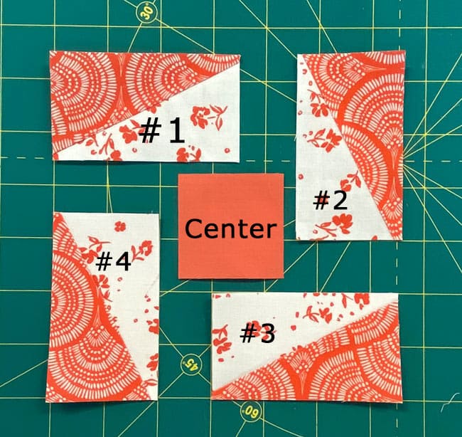 Arrange the HRTs and #3 into the flower design Arrange the HRTs and #3 into the flower design